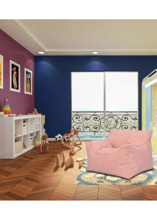 Kaikoo Pink Cord Chair