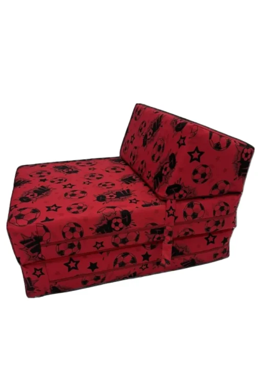 Kaikoo Red Goal Print Chairbed