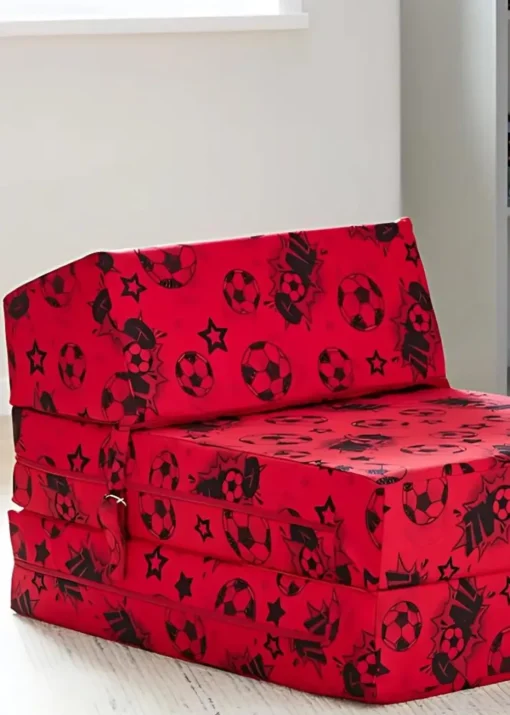 Kaikoo Red Goal Print Chairbed