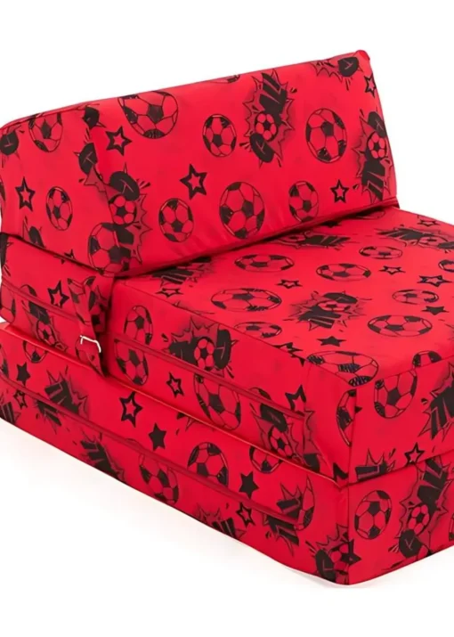 Kaikoo Red Goal Print Chairbed
