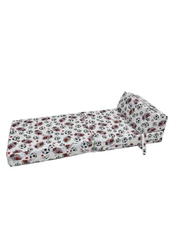 Kaikoo White Kids Goal Print Chairbed