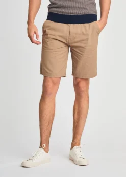 Kensington Eastside Stone Cotton Chino Shorts