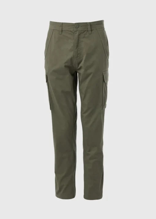 Khaki Cargo Trousers