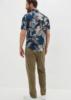 Khaki Regular Fit Jeans