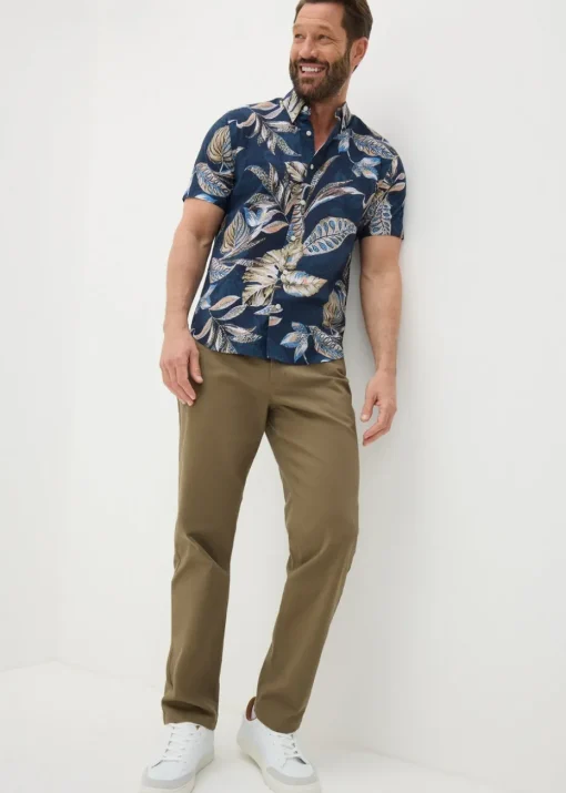 Khaki Regular Fit Jeans