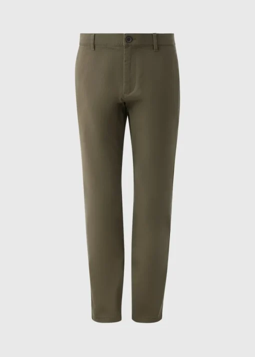 Khaki Slim Fit Chinos