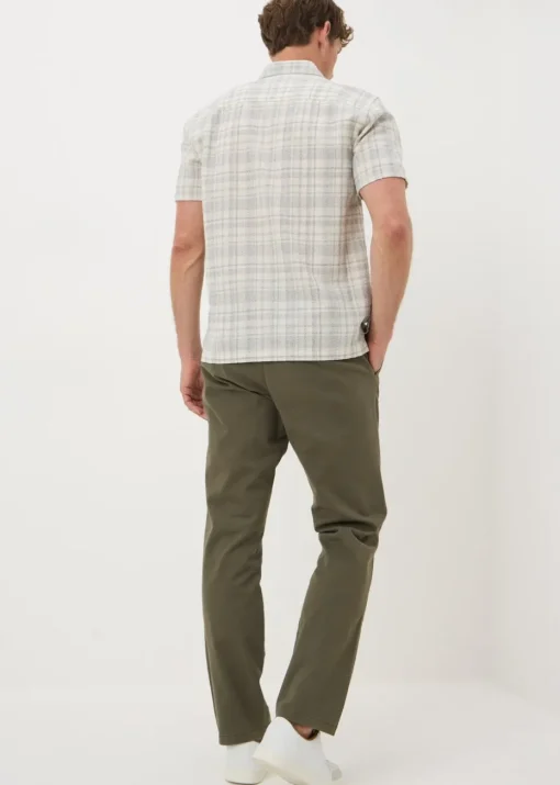 Khaki Slim Fit Chinos