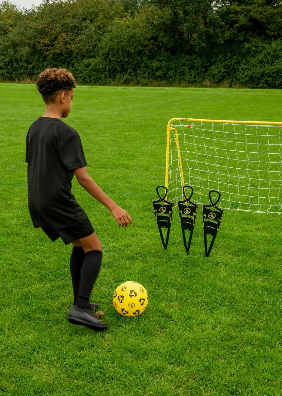 Kickmaster Multi Colour Ultimate Football Challenge set