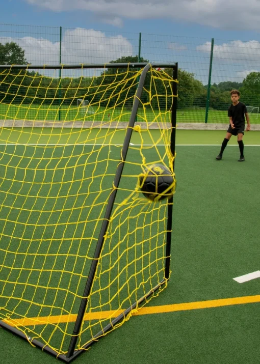 Kickmaster Yellow Heavy Duty Goal 6ft (H122cm x W180cm x L75cm)