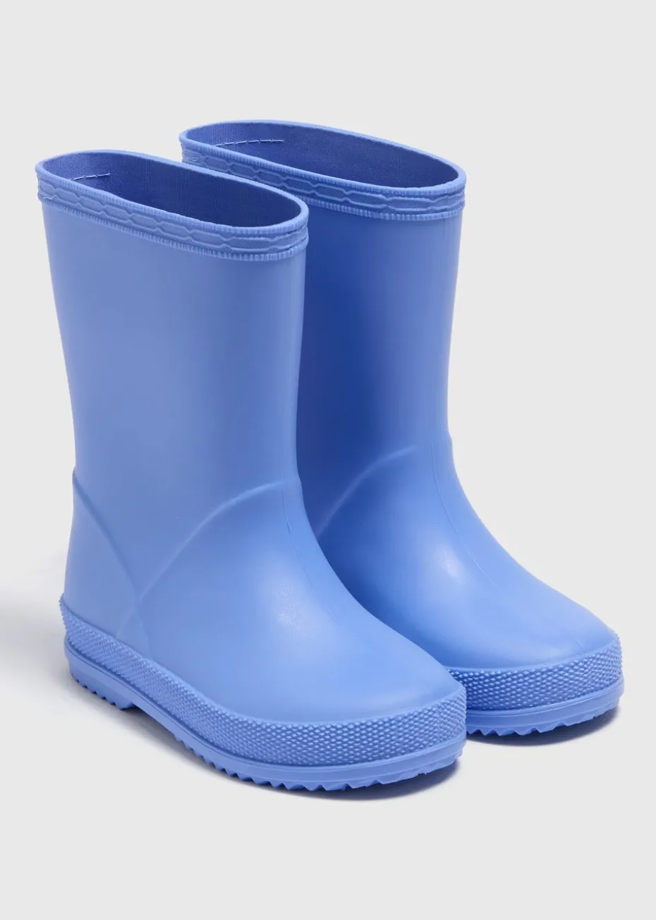 Kids Blue Wellies (Younger 4-12)