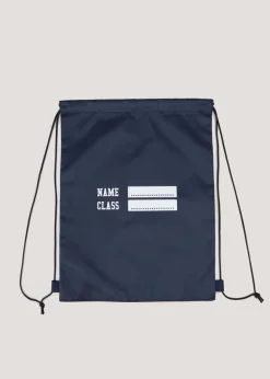 Kids Navy School Pump Bag
