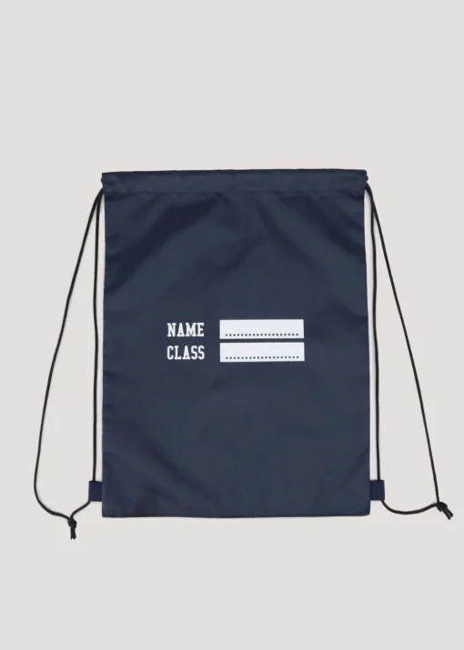 Kids Navy School Pump Bag
