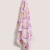 Kids Pink Rainbow Beach Towel