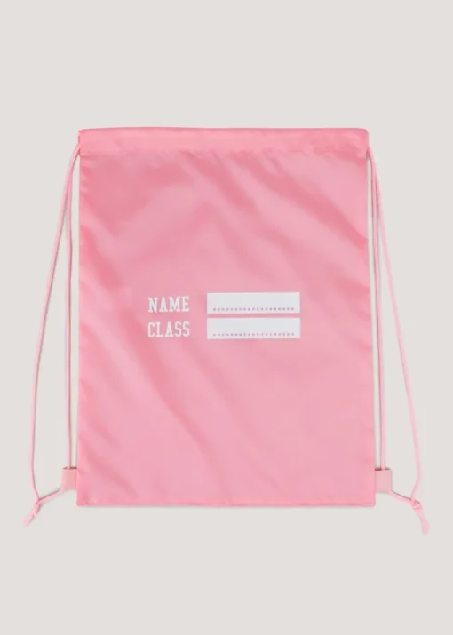 Kids Pink School Pump Bag