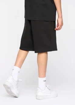 Kings Will Dream Black Crosby Jog Shorts (7-14 yrs)