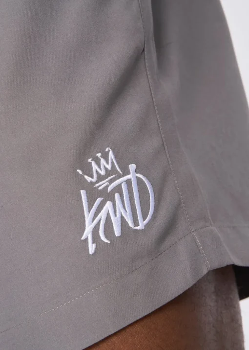 Kings Will Dream Charcoal Grey Crosby  Swim  Shorts