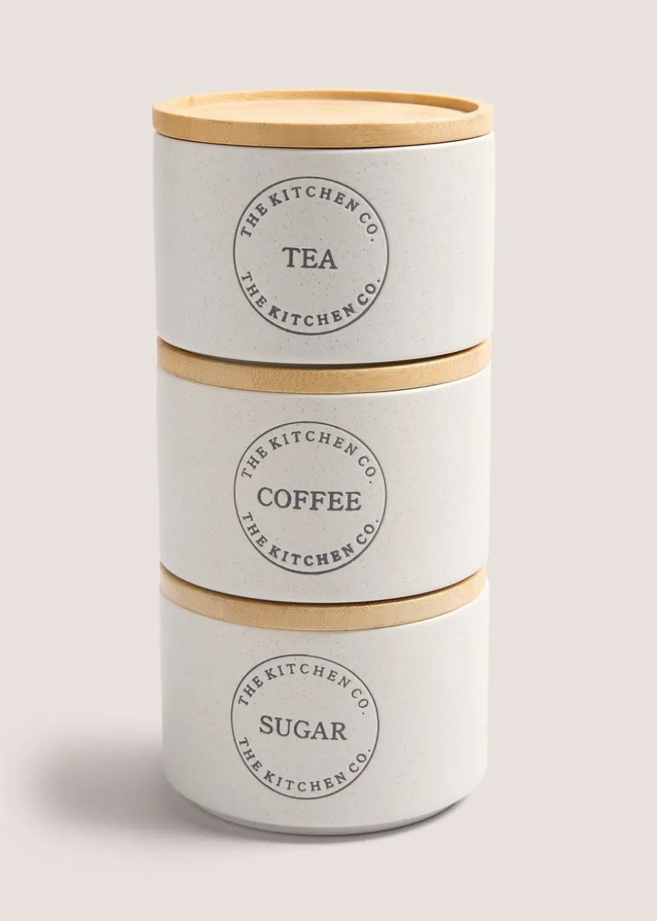 Kitchen Co Cream Ceramic TCS Stack