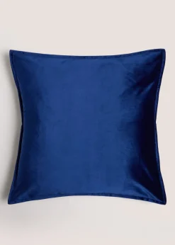 Large Navy Velvet Cushion (55cm x 55cm)