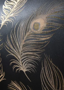 Laurence Llewelyn-Bowen Dandy Jacquard Black Duvet Cover Set