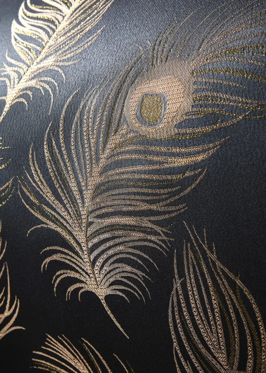 Laurence Llewelyn-Bowen Dandy Jacquard Black Duvet Cover Set