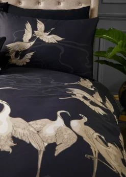 Laurence Llewelyn-Bowen Kireina Black Duvet Cover Set