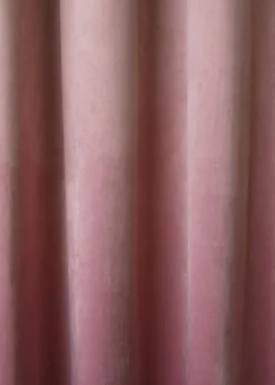 Laurence Llewelyn-Bowen Montrose Velvet Blackout Pink Eyelet Curtains