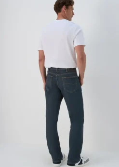 Lee Dark Wash Straight Fit Jeans