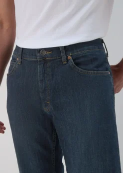 Lee Dark Wash Straight Fit Jeans