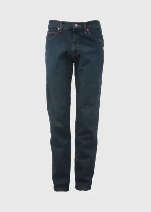 Lee Dark Wash Straight Fit Jeans