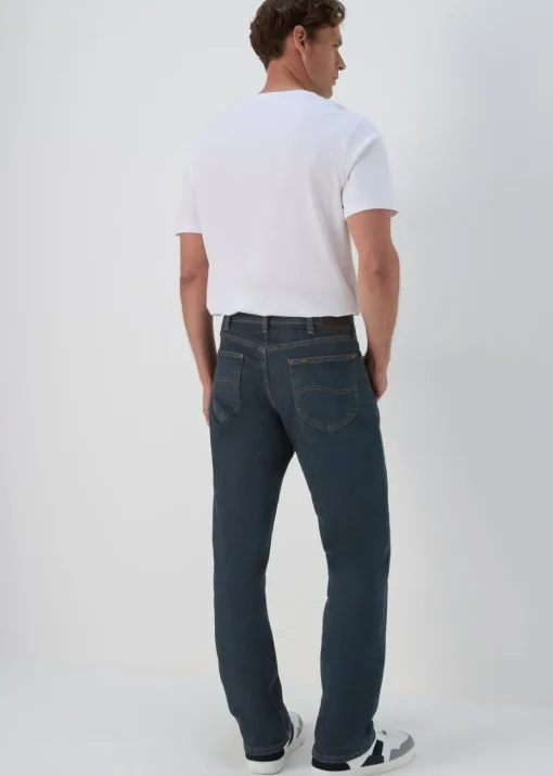 Lee Dark Wash Straight Fit Jeans