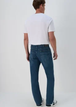 Lee Mid Wash Straight Fit Jeans