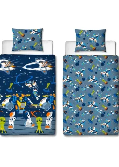 Lego Reversible 2 Piece Brushed Microfiber Duvet Set