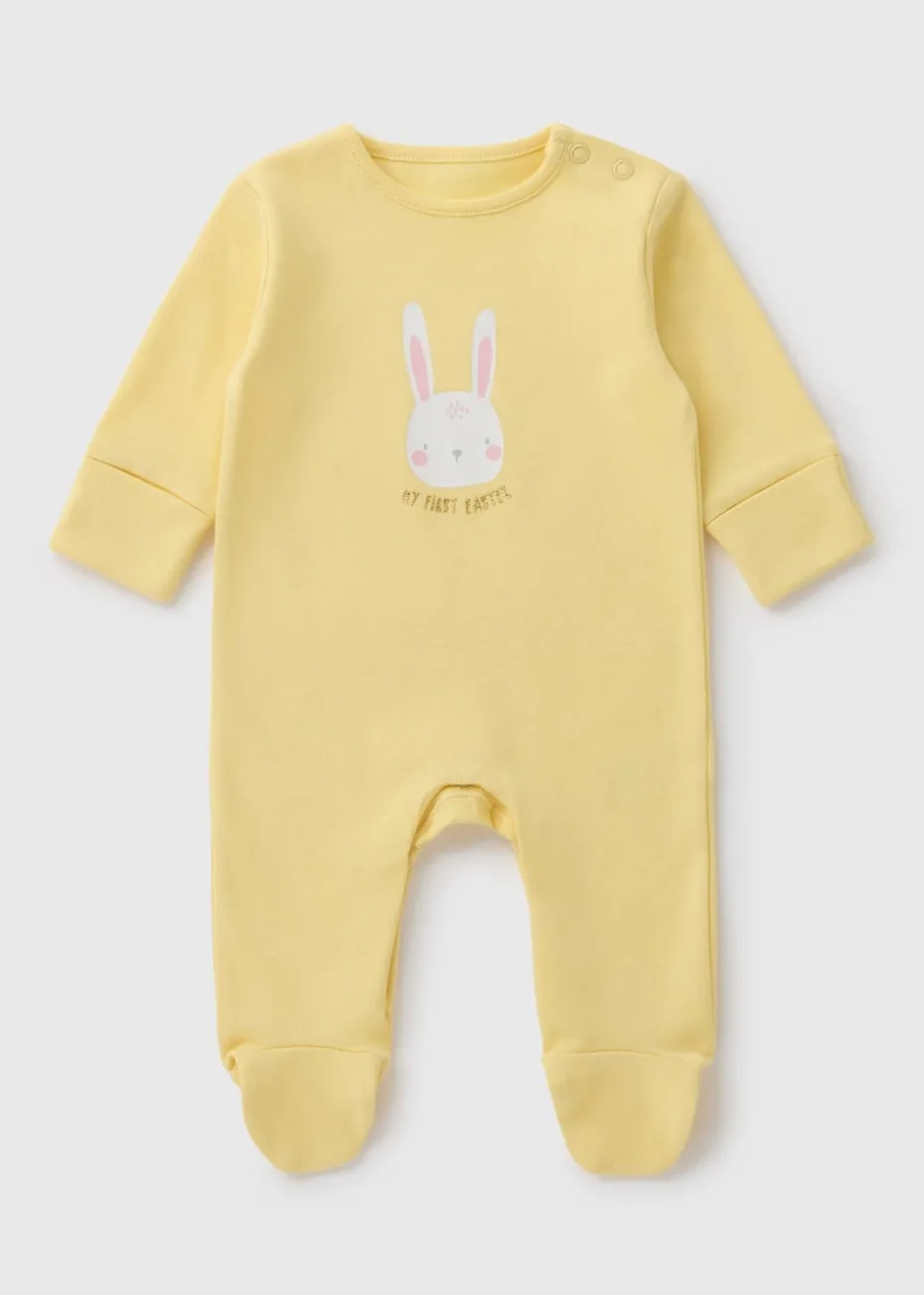 Lemon Baby My First Easter Bunny Sleepsuit (Newborn-12mths)