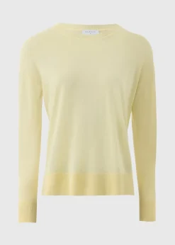 Lemon Fine Gauge Long Sleeve Jumper