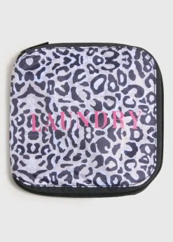 Leopard Laundry Bag