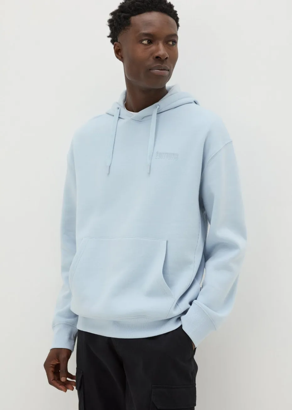 Light Blue Editions Relaxed Fit Hoodie