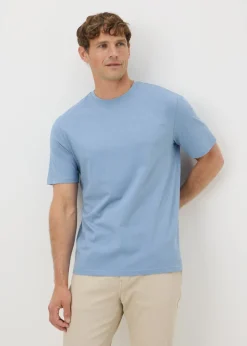 Light Blue Essential Crew Neck T-Shirt