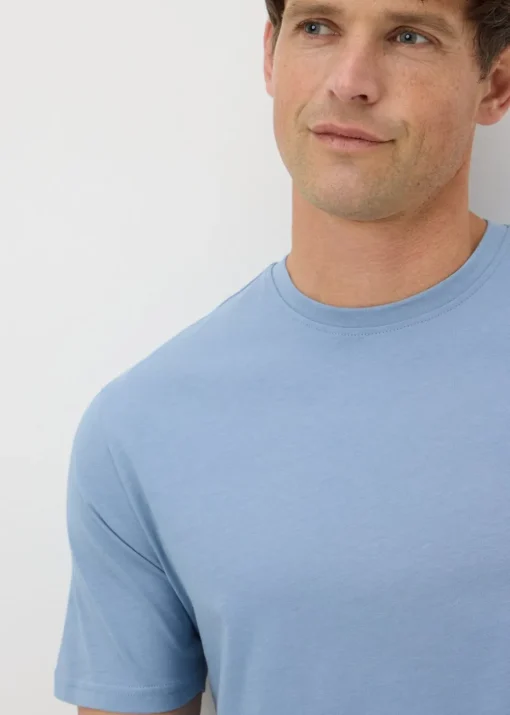 Light Blue Essential Crew Neck T-Shirt