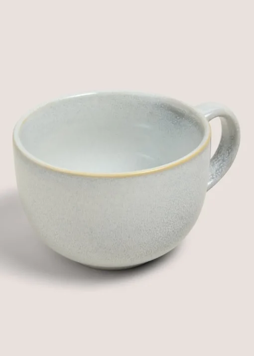 Light Blue Organic Dinner Plate