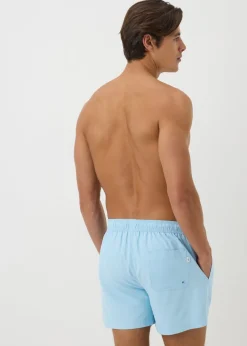 Light Blue Short Swim Shorts