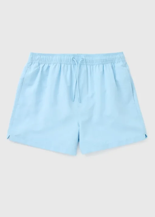 Light Blue Short Swim Shorts