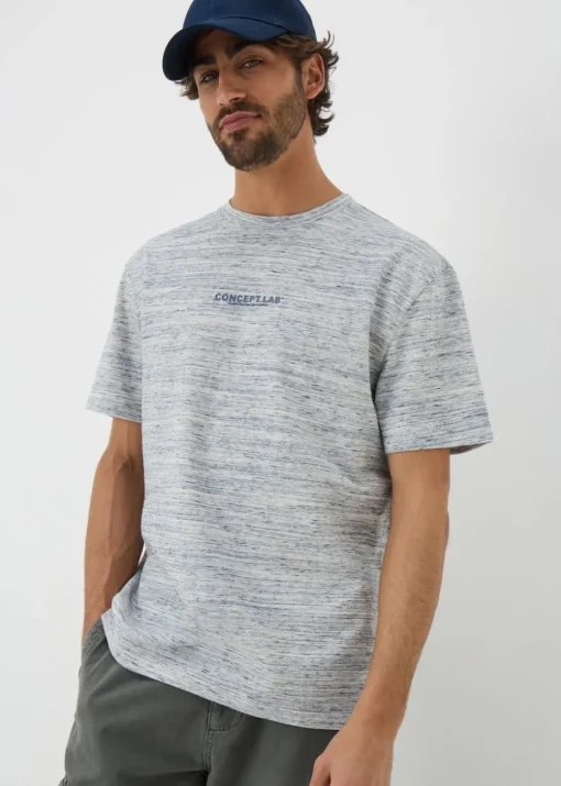 Light Grey Space Dye T-Shirt