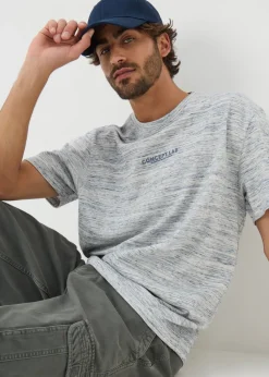 Light Grey Space Dye T-Shirt