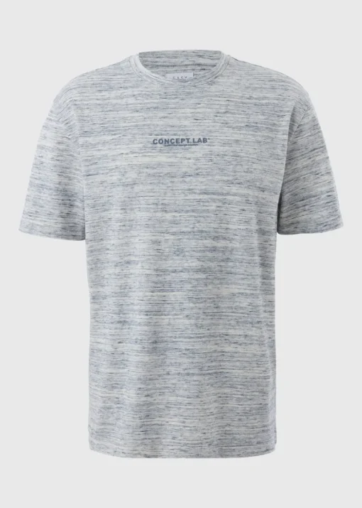 Light Grey Space Dye T-Shirt