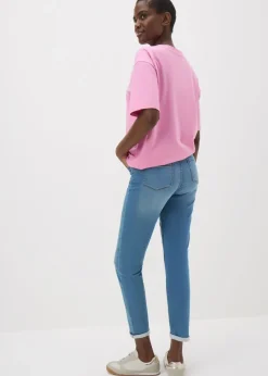 Lightwash Relaxed Skinny Jeans