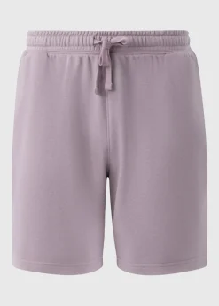 Lilac Basic Jogger Shorts