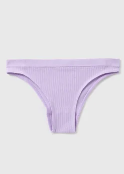 Lilac Seamless Brazilian Knickers