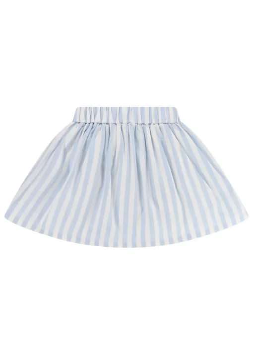 Lilly & Sid Blue Fish Applique Skirt (24 Months- 7 Years)