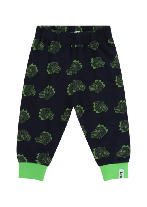 Lilly & Sid Multicoloured Dinosaur Applique Top & Jogger Set (0- 24 Months)
