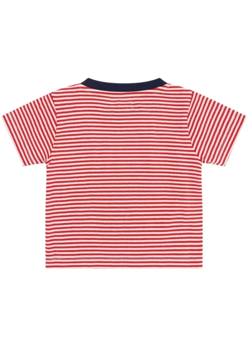 Lilly & Sid Multicoloured Boat Print Top & Short Set (0- 24 Months)